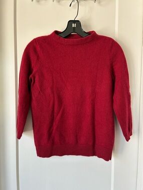 Talbots Audrey 3/4 Sleeve Cashmere Sweater